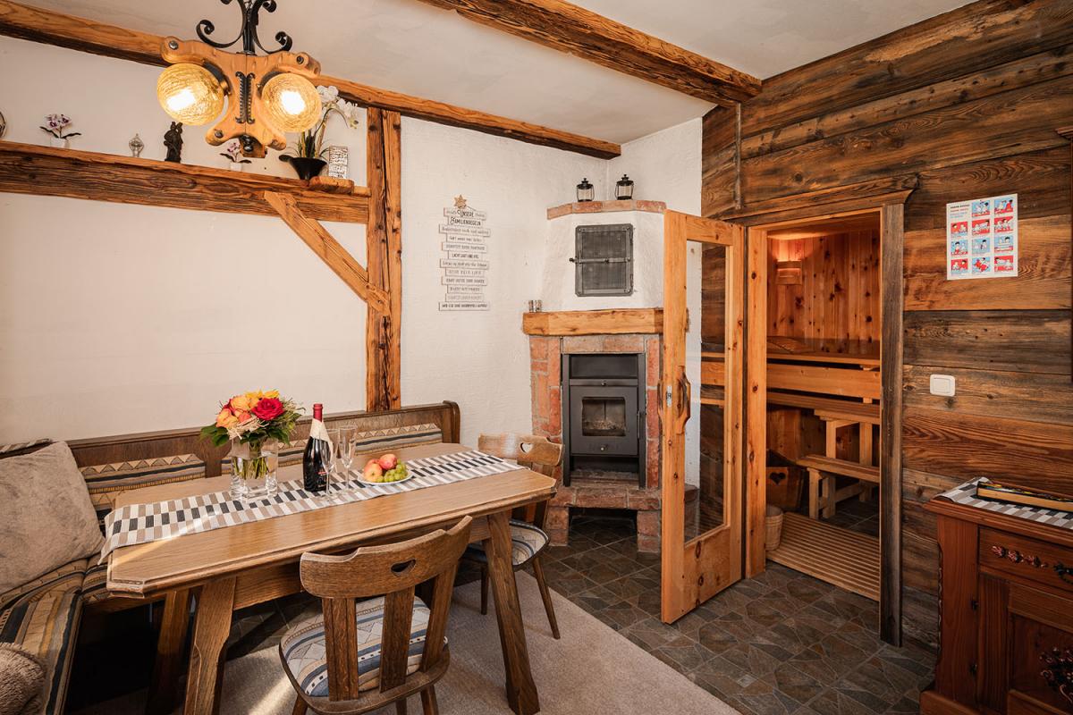 Für Ihr perfektes Urlaubsglück - Entspannen in Stüberl und Sauna - Gästehaus Santner